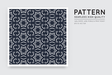seamless arabian style abstract pattern vector image