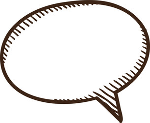 Speech bubble dialog element vector