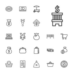 Buy icons vector