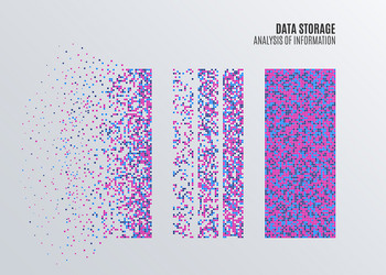 Data Analysis & Machine Learning Concepts vector image