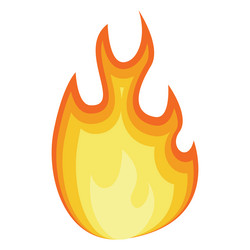 Flame gradient vector