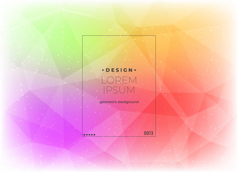 flat minimal geometric background dynamic shapes vector image