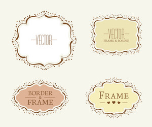 floral frame Vector Image
