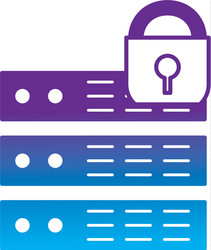 web hosting design vector image