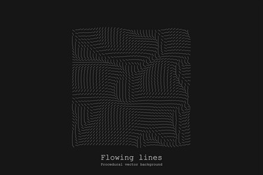 abstract line matrix pattern noise flow dynamic vector image