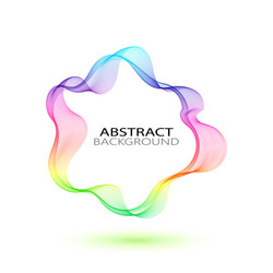 Abstract background with color circle eps10 vector