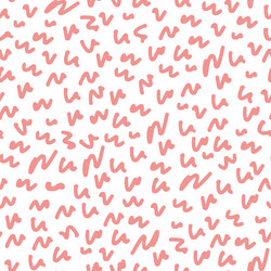 abstract seamless pattern with squiggles vector image