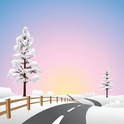 Country landscape Royalty Free Vector Image - VectorStock
