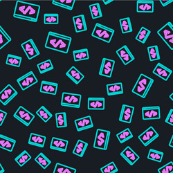 line web design and front end development icon vector image
