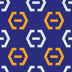 locker fixed seamless pattern vector image