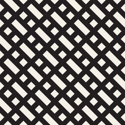 seamless pattern repeating geometric lines vector image