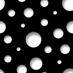 seamless pattern with simple geometrical forms vector image