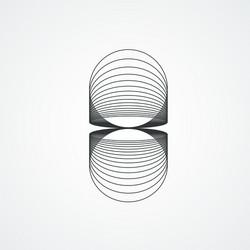 modern web template for concept design abstract vector image
