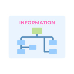 premium icon of algorithm easy to use vector image