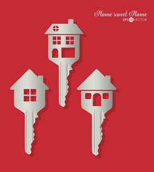 Sweet home design Royalty Free Vector Image - VectorStock