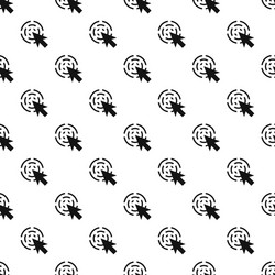 cursor interactive pattern seamless vector image