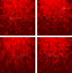 Geometric Triangle Pattern Background vector image