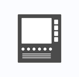 intercom for communication vector image
