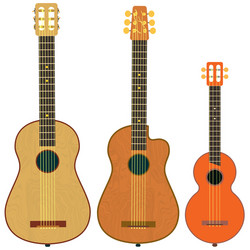 string and stringed musical instruments vector image