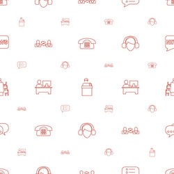 talk icons pattern seamless white background vector