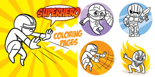 Superhero Squad Coloring Pages