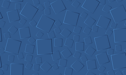 blue 3d horizontal seamless pattern with gradient vector image