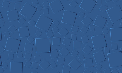 blue 3d horizontal seamless pattern with gradient vector