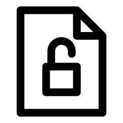 Decrypted or accessible file data vector