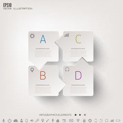 cloud computing background with web icons social vector image