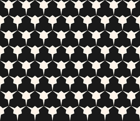 geometric seamless pattern with triangular shapes vector image
