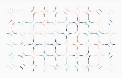 Linear abstract pattern design vector