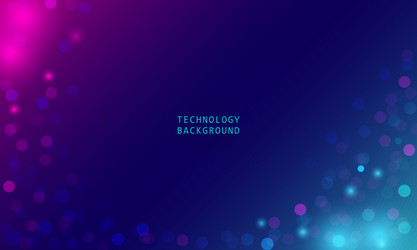 abstract technology particles mesh background vector image