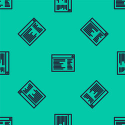 blue line software web developer programming code vector image