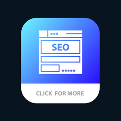 website server data hosting seo tech mobile app vector image