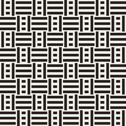 abstract geometric pattern with stripes lattice vector image