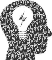 Head bulb recursion composition itself items vector