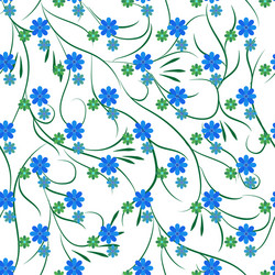 Abstract flower pattern for print and textiles etc vector