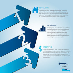 Arrow infographic Royalty Free Vector Image - VectorStock