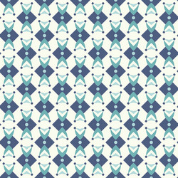 seamless pattern in teal colors vector