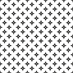 simple geometric star pattern design vector image