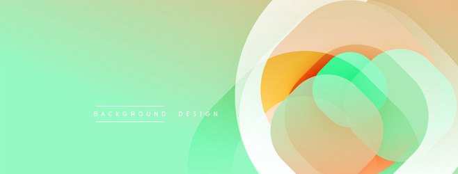 abstract colorful layers create modern design vector image