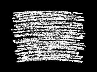 scribble hand drawn in chalk on black background Vector Image