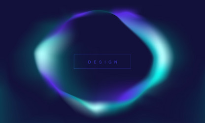 Trendy gradient background colourful abstract vector