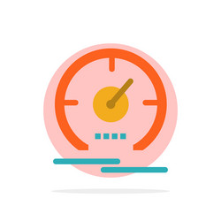 gauge dashboard meter speed speedometer abstract vector image