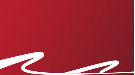 abstract red color background with wave lines vector image