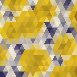 gold triangular low poly mosaic abstract pattern vector image