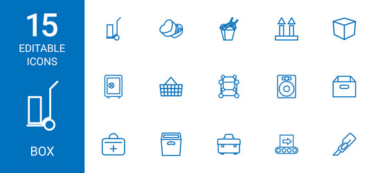 box icons vector