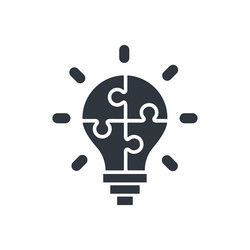 problem solving icon vector image