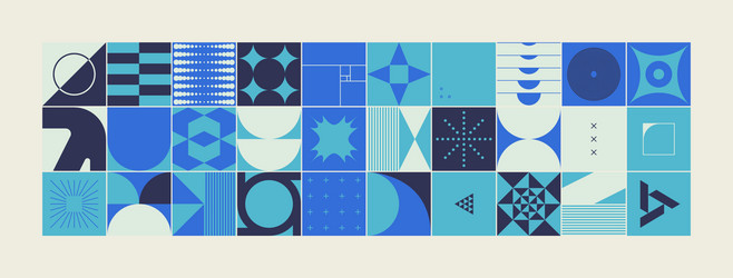Techno abstract pattern design vector