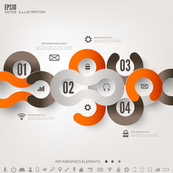 Cloud computing background with web icons social vector